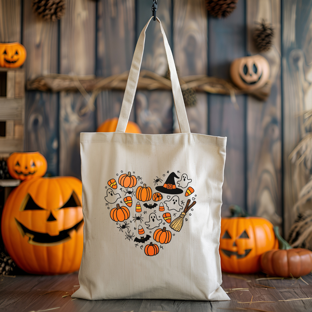 Halloween Tote Bag Halloween Treat Bag