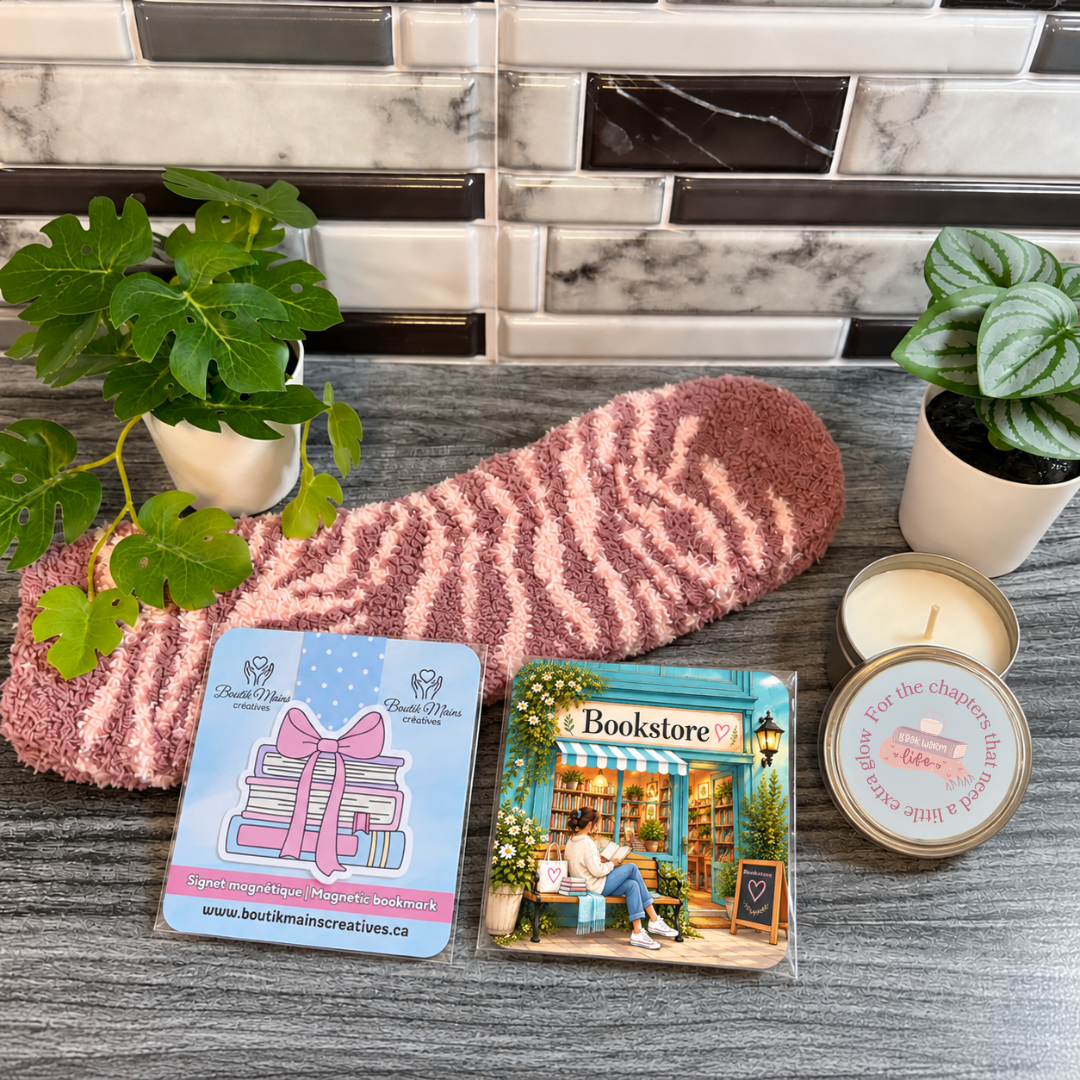 Coffret cadeau lecture et détente | Cadeau pour lectrice