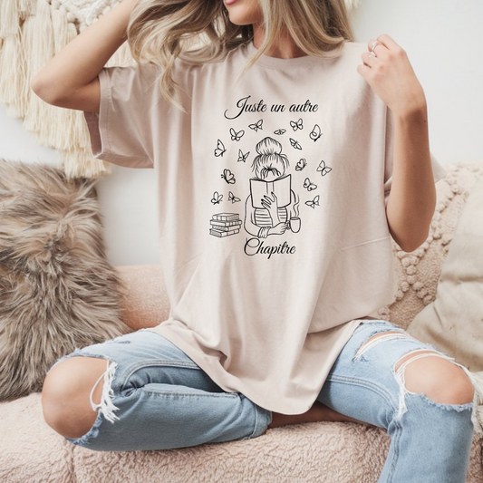 T-shirt Juste un autre chapitre, Fête des mères, amoureux de lecture