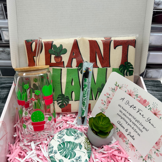 Boîte cadeau pour amoureux des plantes, coffret cadeau pour les fêtes, pour meilleure amie, professeur