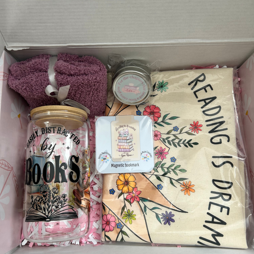 Boîte cadeau pour amoureux de lecture, Cadeau pour libraire, cadeau pour colocataire