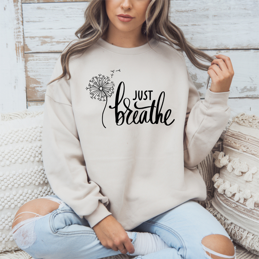 Sweatshirt de Méditation, Chandail Positif et Inspirant pour le Yoga et le Bien-être Mental
