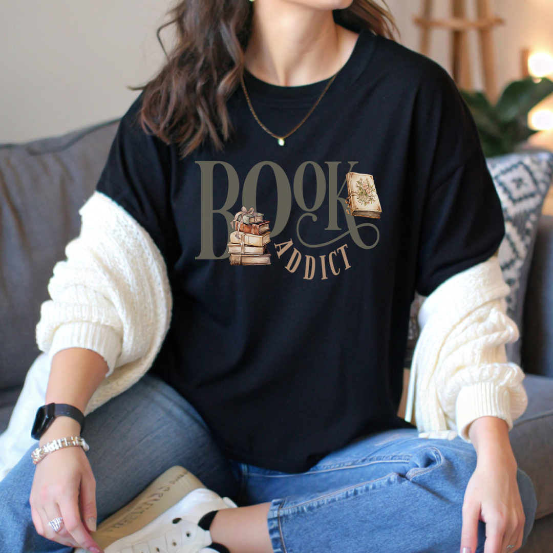 T-Shirt amoureux lecture et de livres,  cadeau libraire,T-shirt pour club de lecture