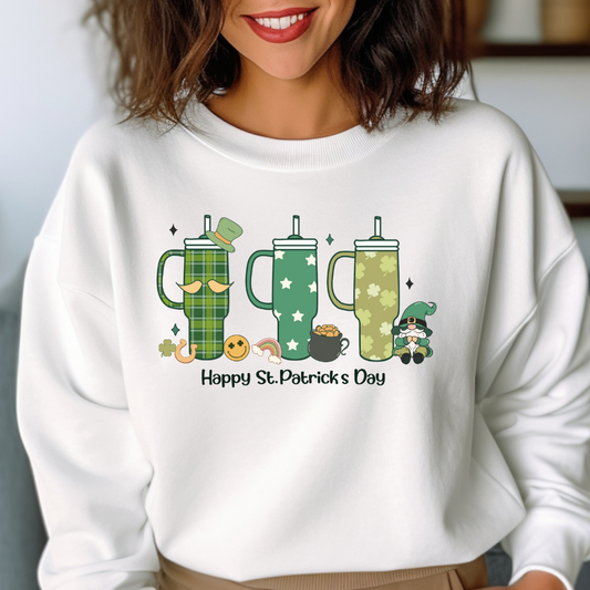 Chandail Tasse Stanley St-Patrick,  Sweatshirt Joyeuse St-Patricks
