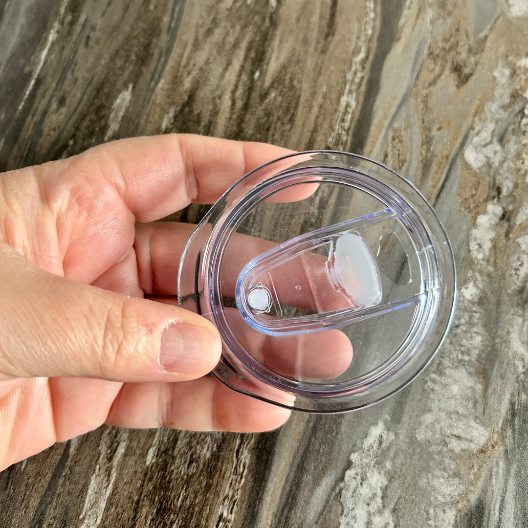 Tumbler St-Valentin avec mignonne vache Highland