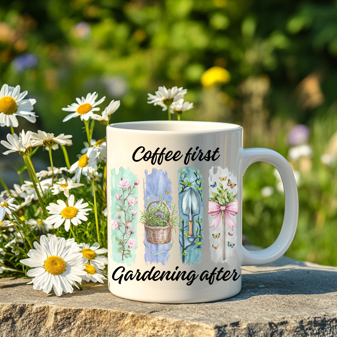 Tasse à café pour amoureux du  jardinage, Mug pour amateur de jardinage
