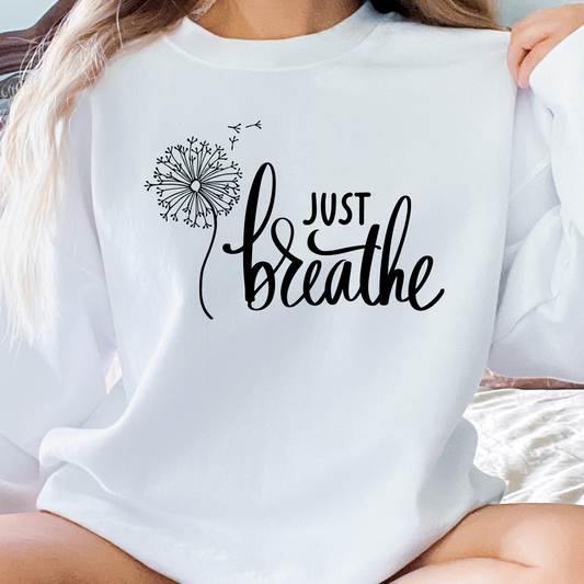 Sweatshirt de Méditation, Chandail Positif et Inspirant pour le Yoga et le Bien-être Mental