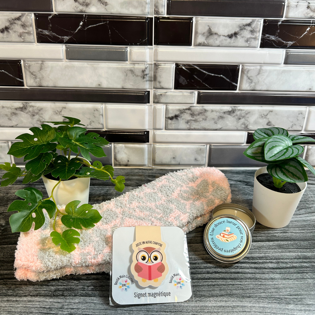 Coffret cadeau pour amoureux de lecture