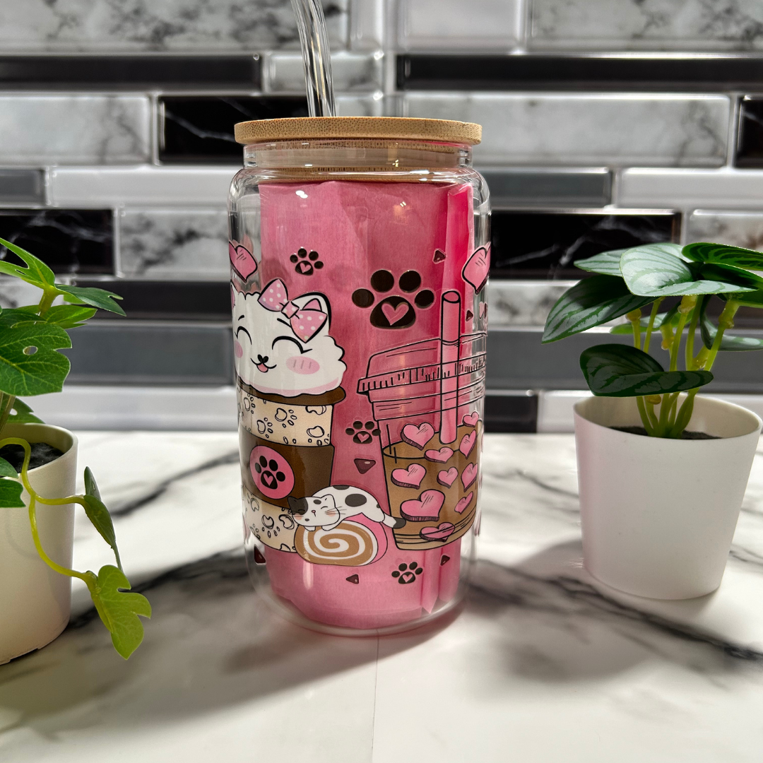 Coffret cadeau pour amoureux des chats, cadeau thème chat, cat mom gift box,