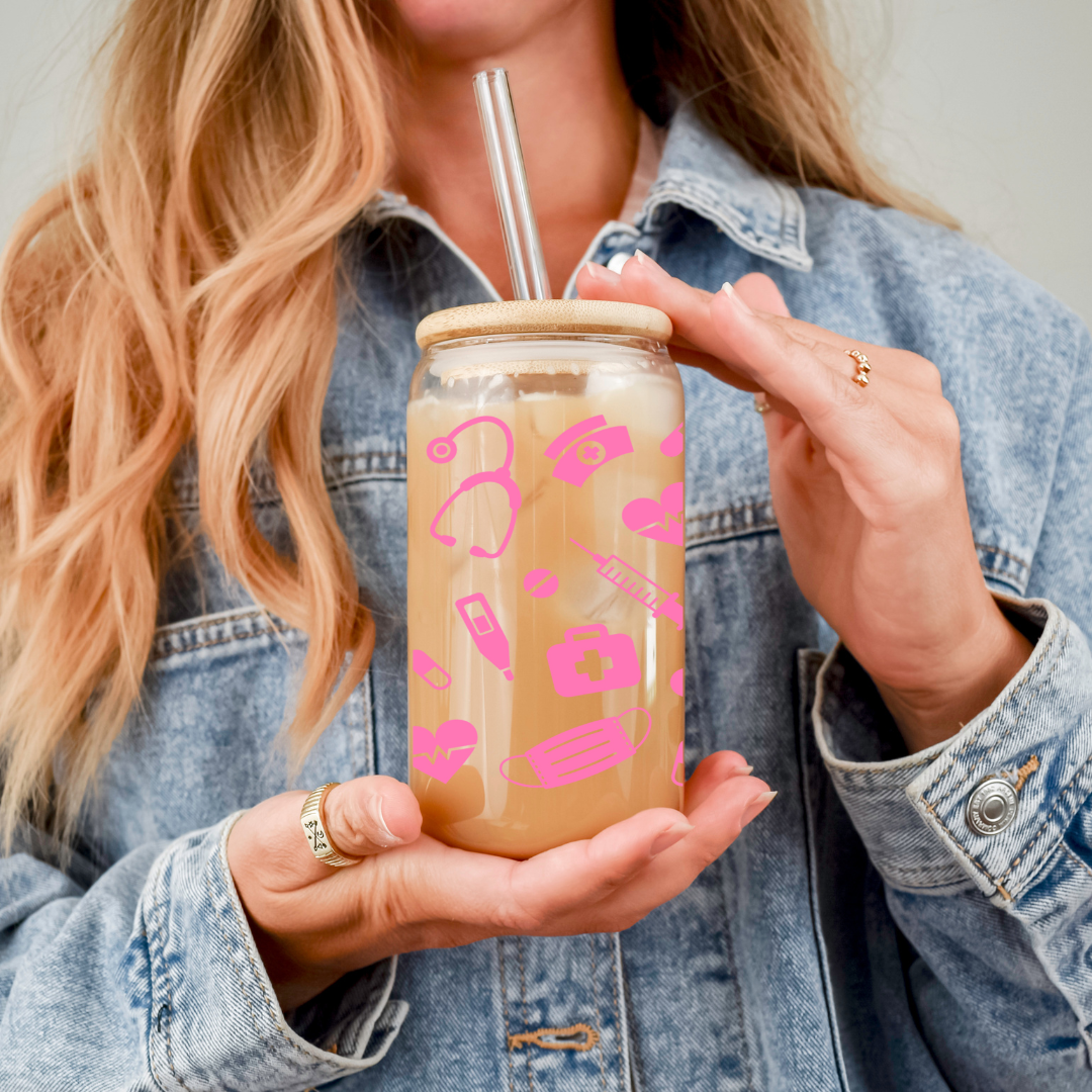 Verre à café glacé nurselife pour infirmière