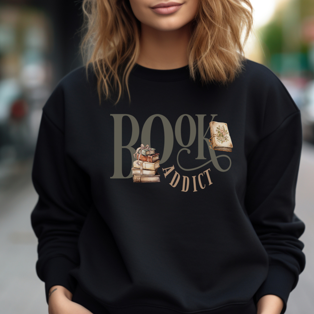 Sweatshirt amoureux lecture et  livres,  T-shirt pour club de lecture, Book shirt