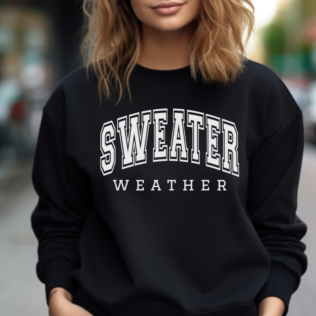 Sweatshirt d'automne, Varsity sweatshirt, Chemise sweater weather, crewneck d'automne