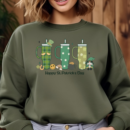 Chandail Tasse Stanley St-Patrick,  Sweatshirt Joyeuse St-Patricks