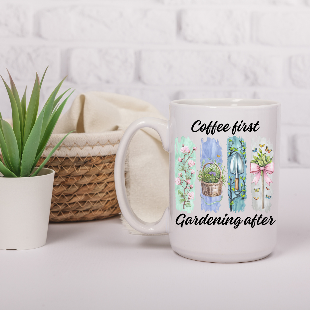 Tasse à café pour amoureux du  jardinage, Mug pour amateur de jardinage