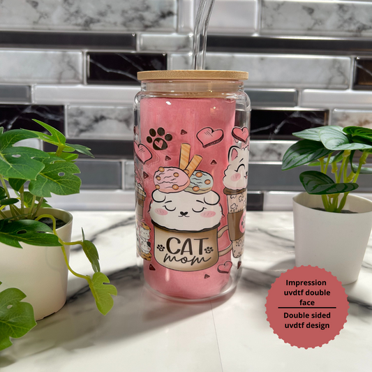 Coffret cadeau pour amoureux des chats, cadeau thème chat, cat mom gift box,