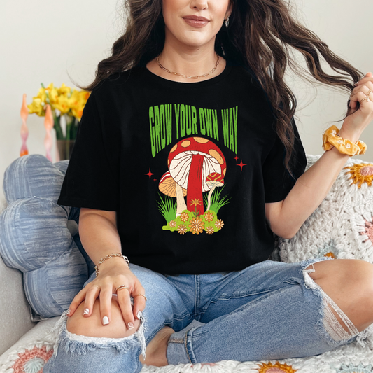 T-shirt champignons magiques vintage, Cadeau pour amoureux des champignons