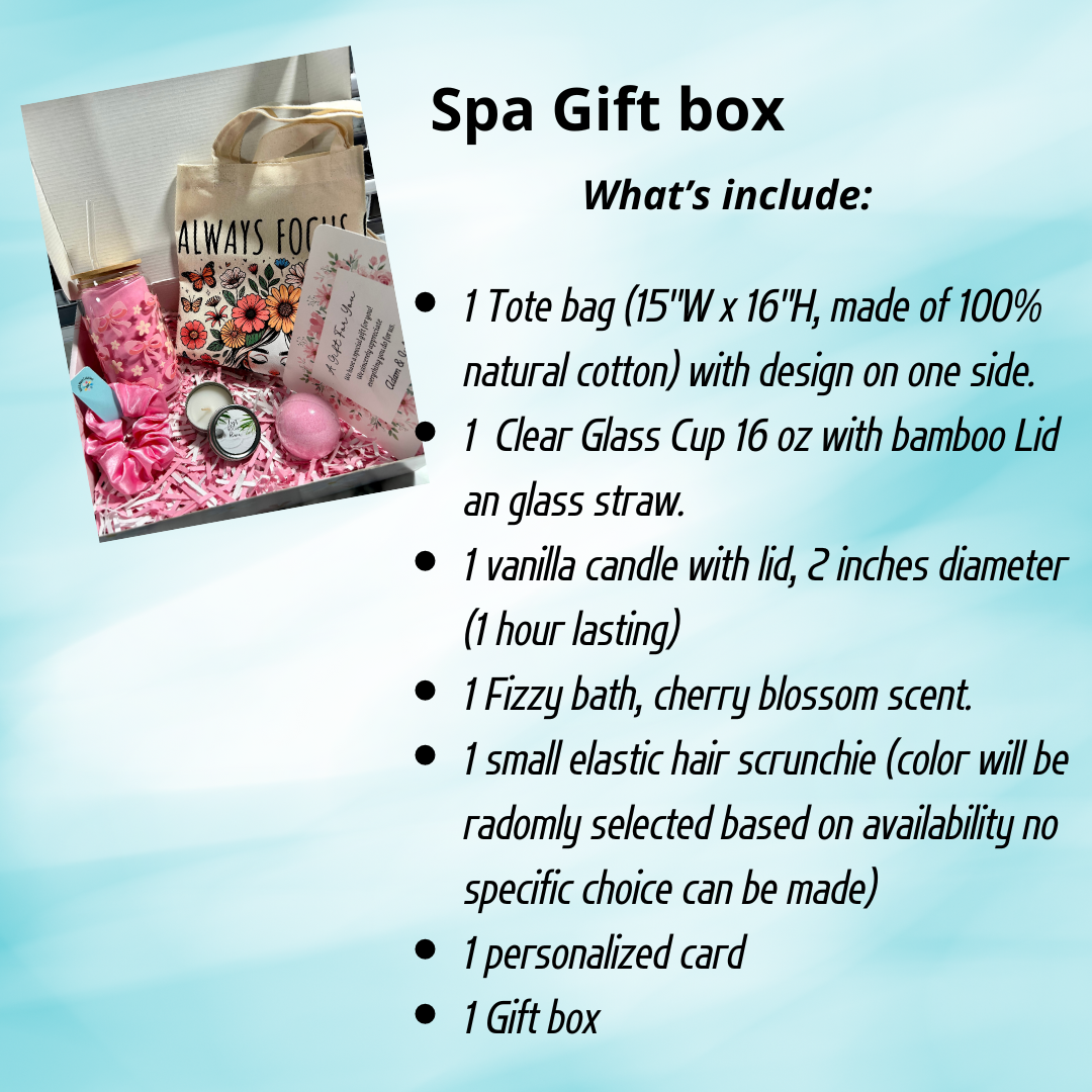 Coffret cadeau spa détente,cadeau remerciements, coffret cadeau self-care,