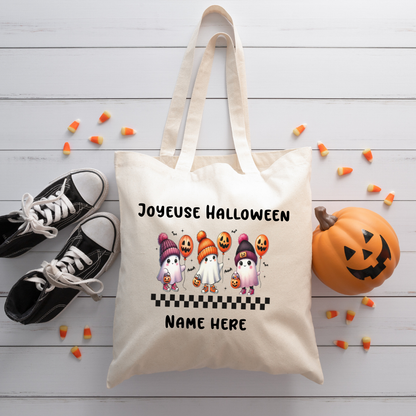 Sac Fourre-Tout Fantômes d'halloween personnalisable