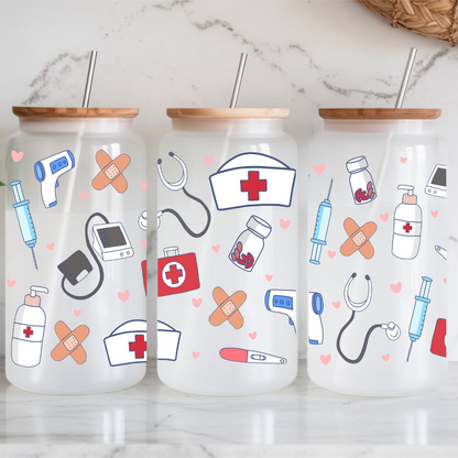 Verre à café glacé nurselife pour infirmière