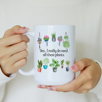 Tasse pour amoureux des plantes,Drôle de tasse à café, cadeau sous le thème des plantes, Tasse amoureux café