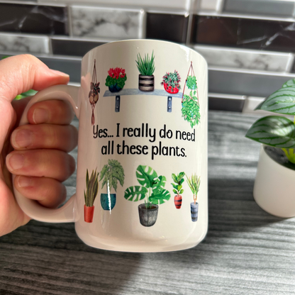 Tasse pour amoureux des plantes,Drôle de tasse à café, cadeau sous le thème des plantes, Tasse amoureux café