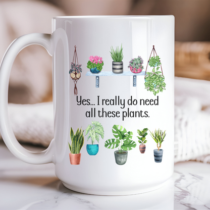 Tasse pour amoureux des plantes,Drôle de tasse à café, cadeau sous le thème des plantes, Tasse amoureux café