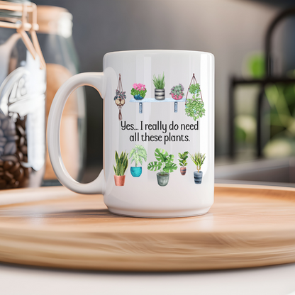 Tasse pour amoureux des plantes,Drôle de tasse à café, cadeau sous le thème des plantes, Tasse amoureux café