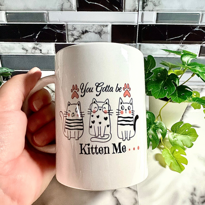 Tasse à café drôles de chats, Cadeau pour amoureux de chats