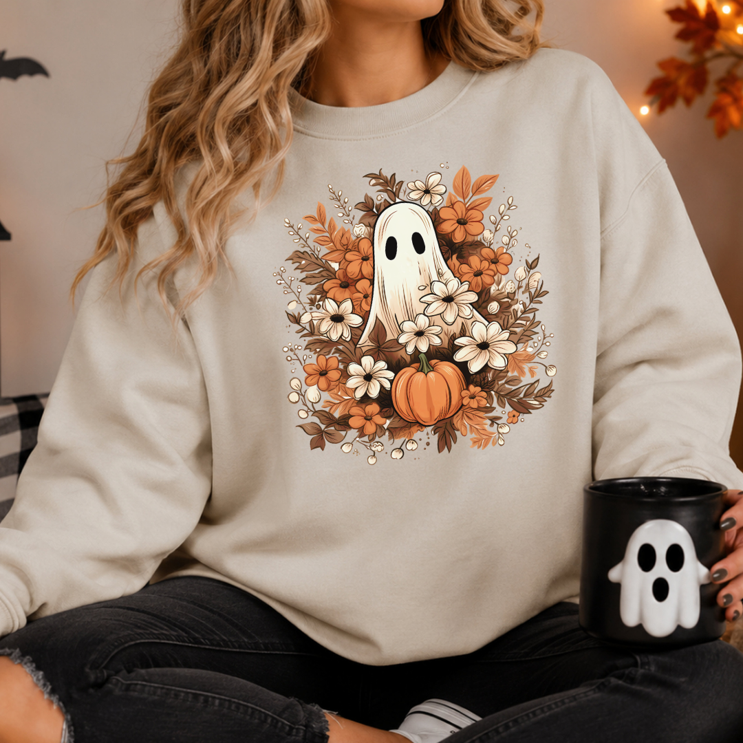 Sweatshirt Fantôme d'automne d'Halloween
