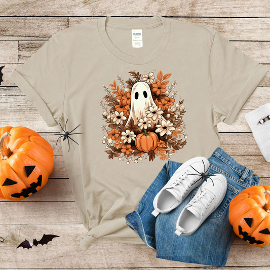 T-shirt Fantôme d'automne Halloween