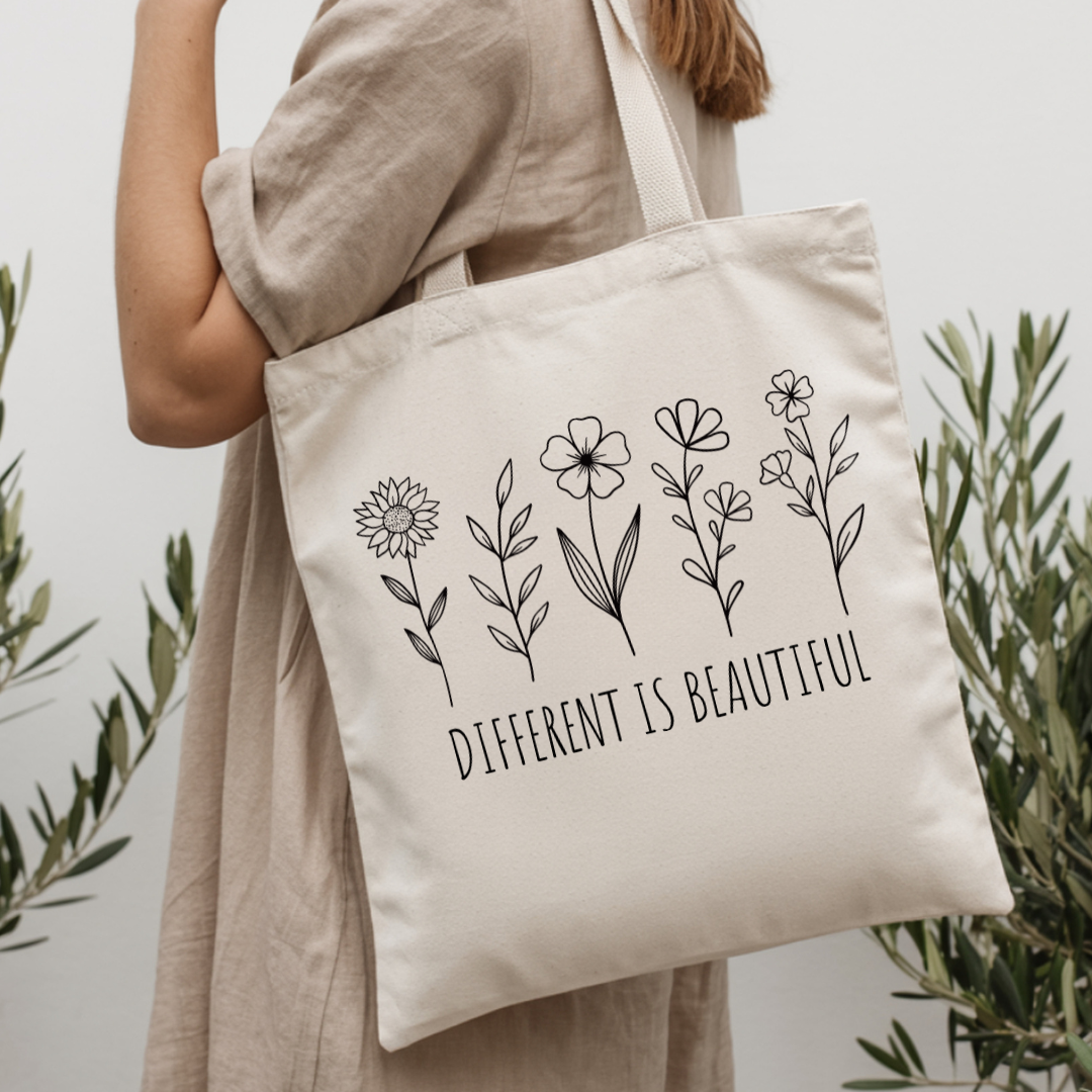 Sac Fourre-tout fleurs sauvages | Style Boho