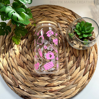 Verre à café glacé nurselife pour infirmière