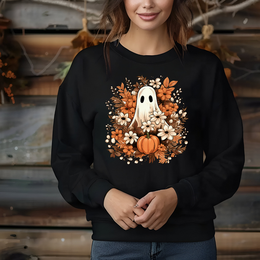 Sweatshirt Fantôme d'automne d'Halloween