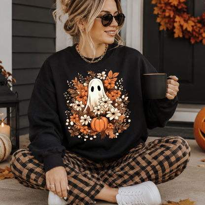 Sweatshirt Fantôme d'automne d'Halloween