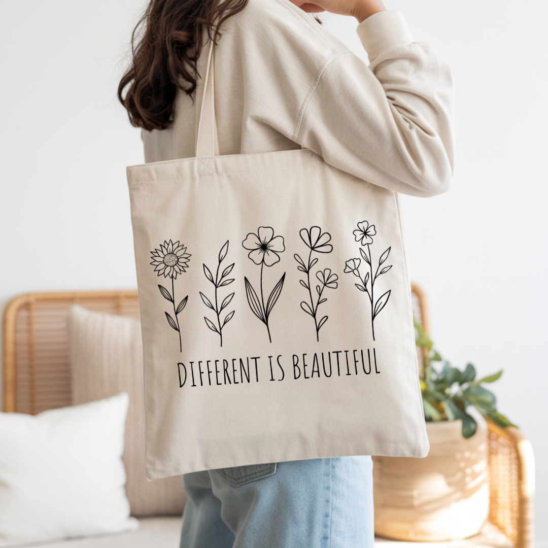 Sac Fourre-tout fleurs sauvages | Style Boho
