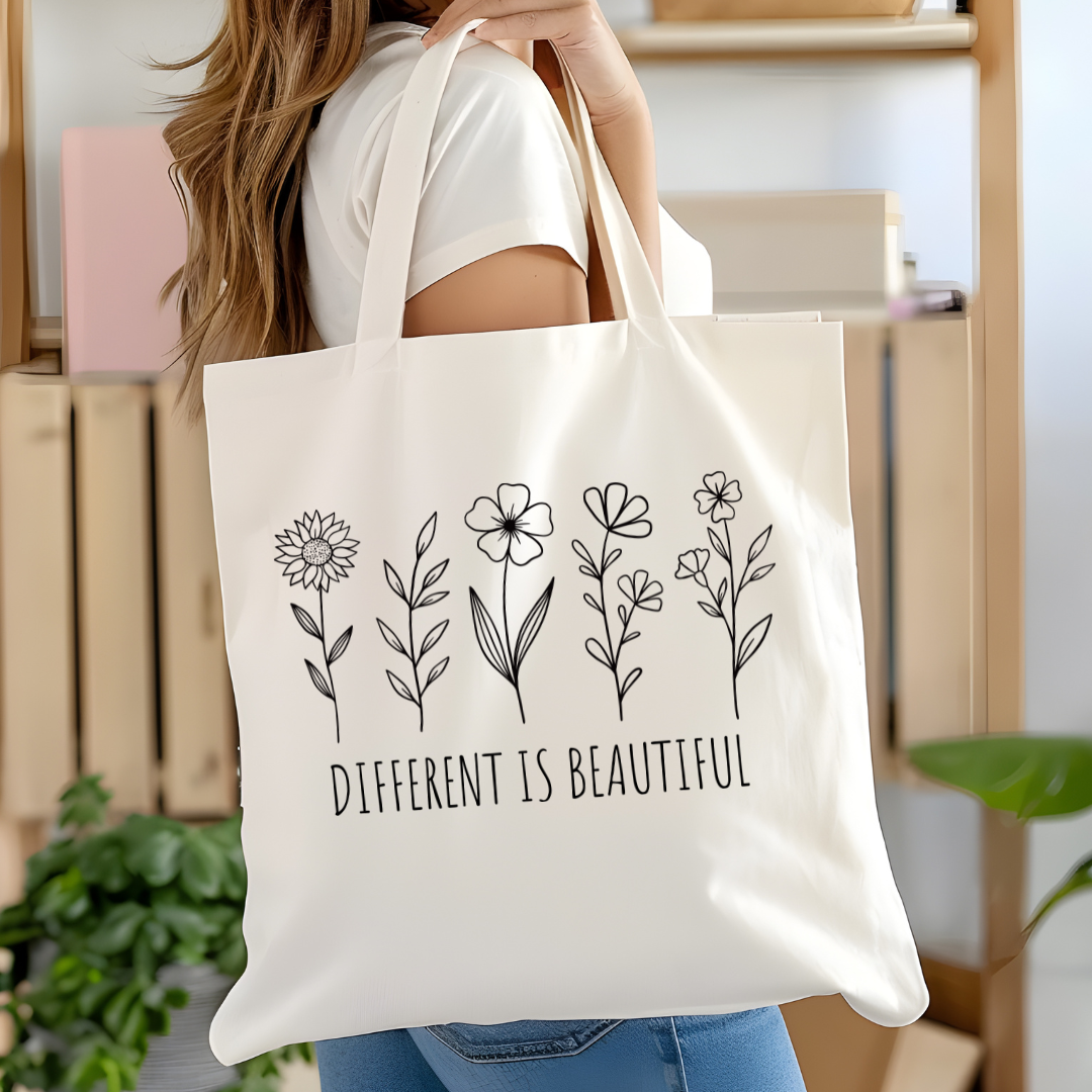 Sac Fourre-tout fleurs sauvages | Style Boho