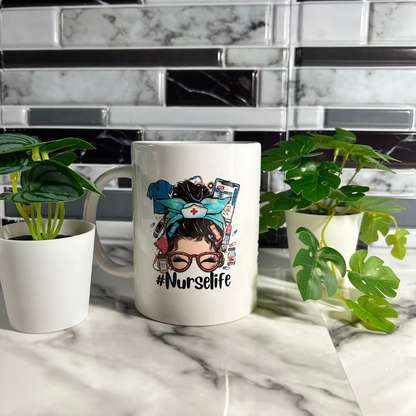 Tasse à café personnalisable pour infirmièreCadeau nouvelle diplômée, Tasse retraitée infirmière, Cadeau pour amie infirmière
