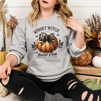 Chandail Coquette citrouille Halloween social club