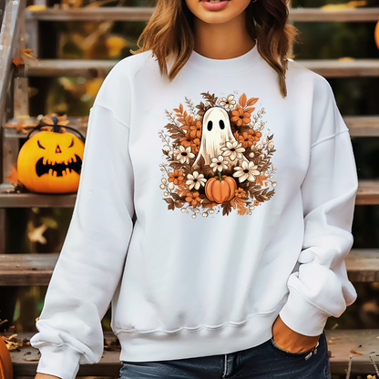 Sweatshirt Fantôme d'automne d'Halloween
