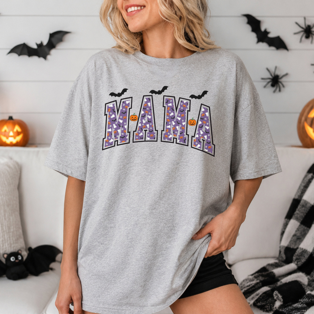 T-shirt Retro Halloween Mama