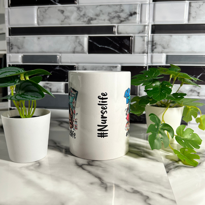 Tasse à café personnalisable pour infirmièreCadeau nouvelle diplômée, Tasse retraitée infirmière, Cadeau pour amie infirmière