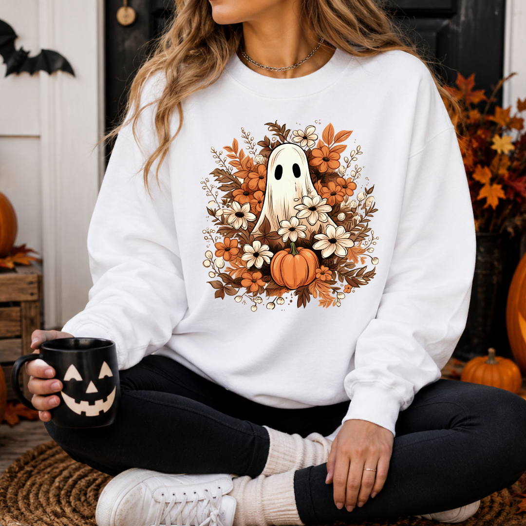 Sweatshirt Fantôme d'automne d'Halloween