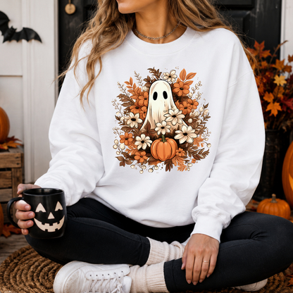 Sweatshirt Fantôme d'automne d'Halloween