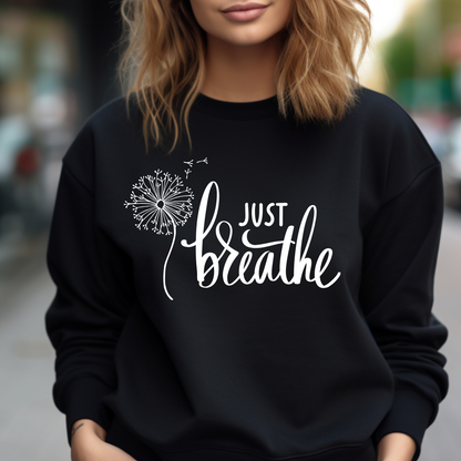 Sweatshirt de Méditation, Chandail Positif et Inspirant pour le Yoga et le Bien-être Mental
