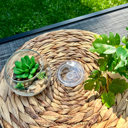 Couvercles pour verre à café 16 oz (590 ml) en plastiques de couleurs variés