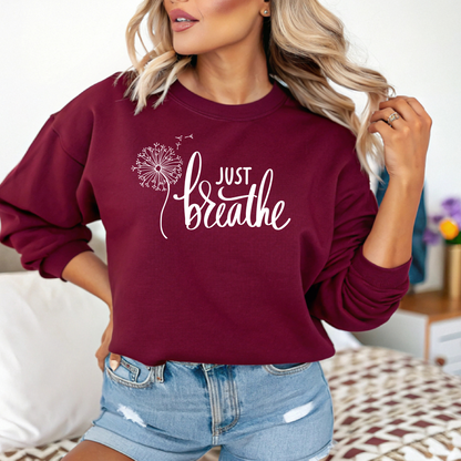 Sweatshirt de Méditation, Chandail Positif et Inspirant pour le Yoga et le Bien-être Mental