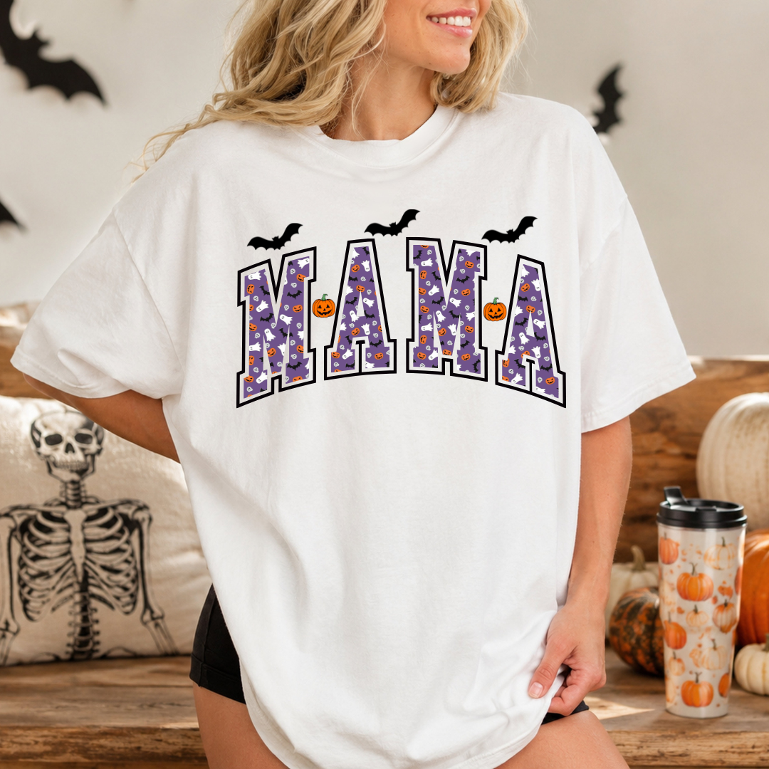 T-shirt Retro Halloween Mama