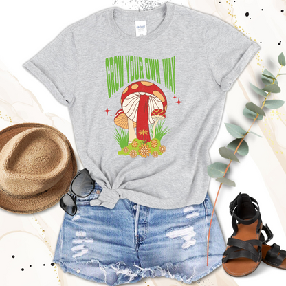 T-shirt champignons magiques vintage, Cadeau pour amoureux des champignons