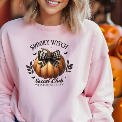 Chandail Coquette citrouille Halloween social club