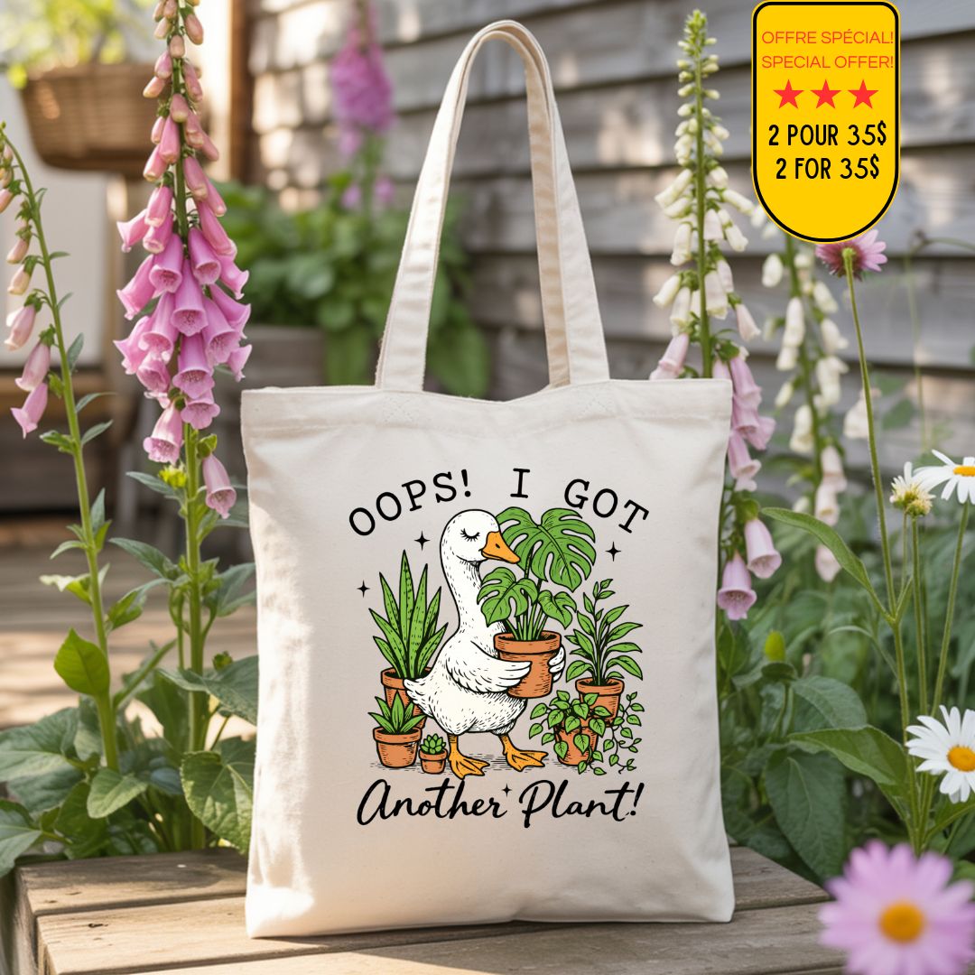 Sac Fourre-tout "Plantes" | Style Boho Botanical